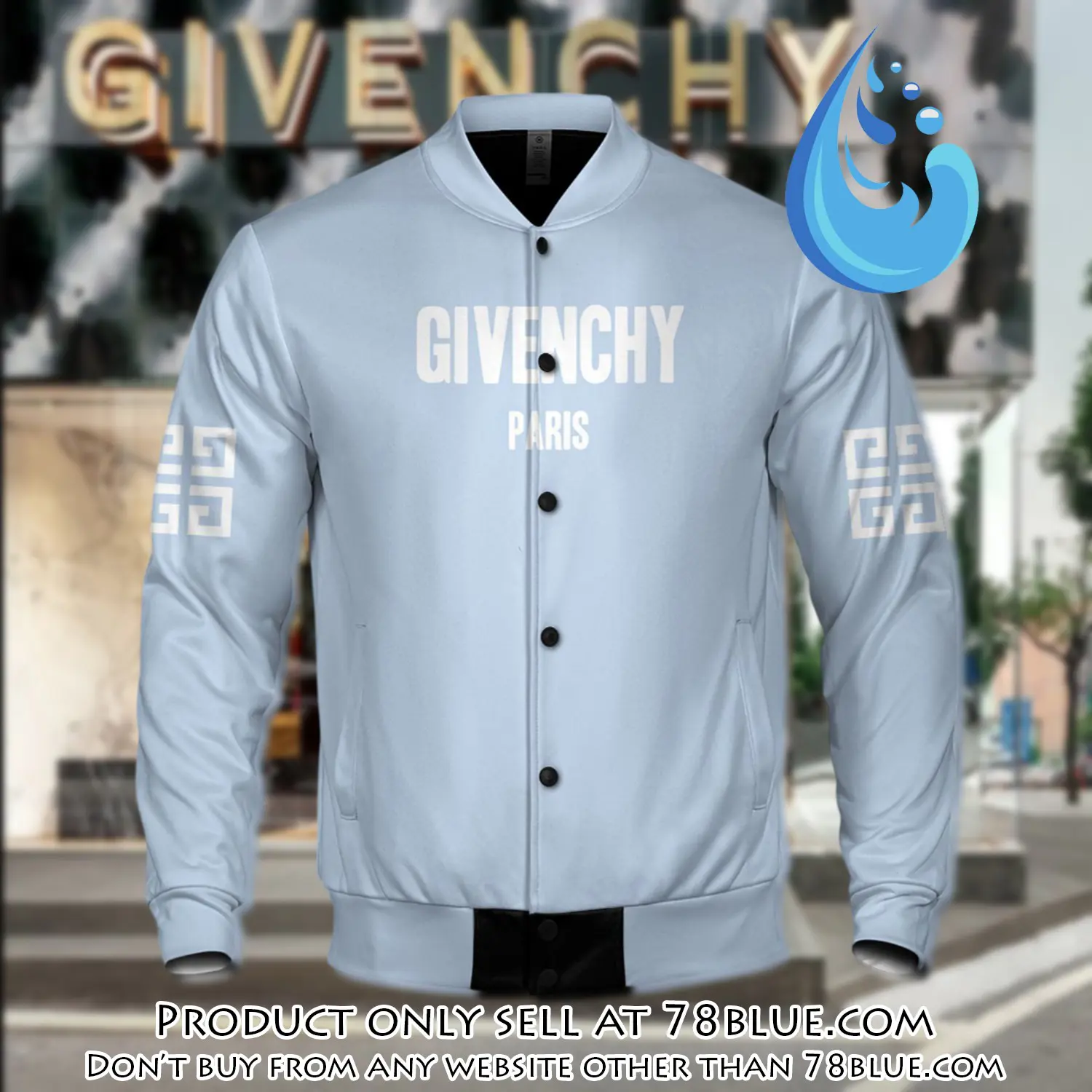Luxury givenchy varsity premium baseball jacket bjv1055 78b1417023